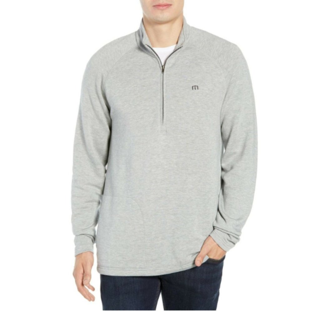 TRAVIS MATHEW BASSET 1/4 ZIP PULLOVER